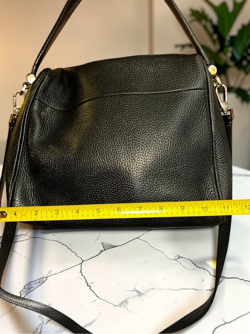 Kate Spade New York Black Pebbled Leather Crossbody Shoulder Bag - Picture 7 of 10